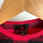 Fleece Buffalo Plaid Moose Sleeper + Toque Set / 3-6m