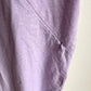 Muted Periwinkle Nursing T-shirt with Zippers / XS