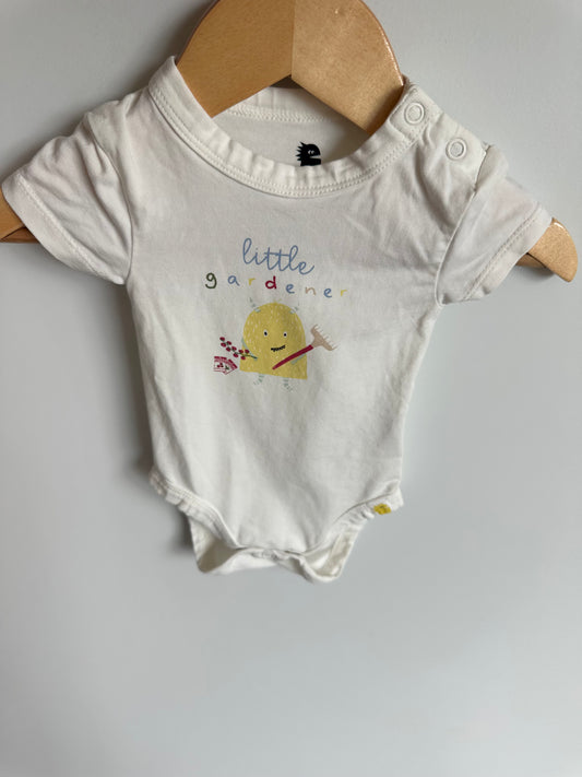 Little Gardener Organic Bodysuit / 0-3m