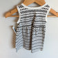 Black and White Diamond Pattern Dress (With tags) / 3-6m
