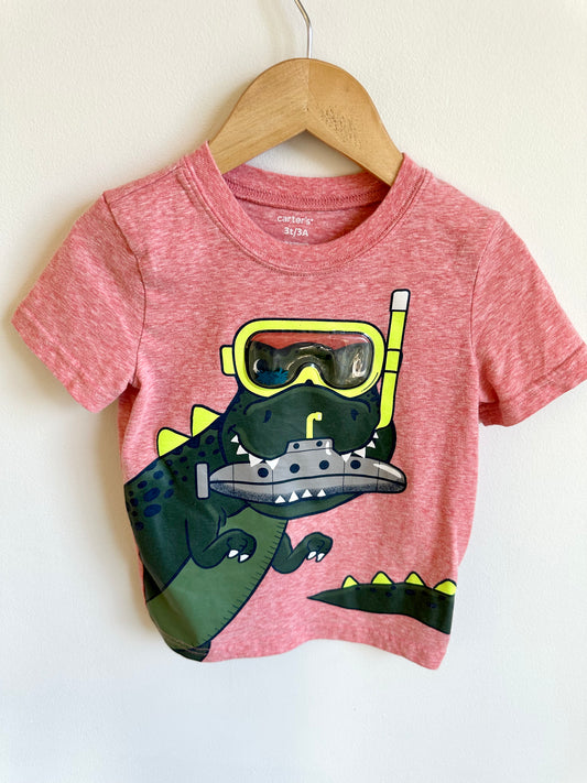 Scuba Dinosaur T-Shirt / 3T