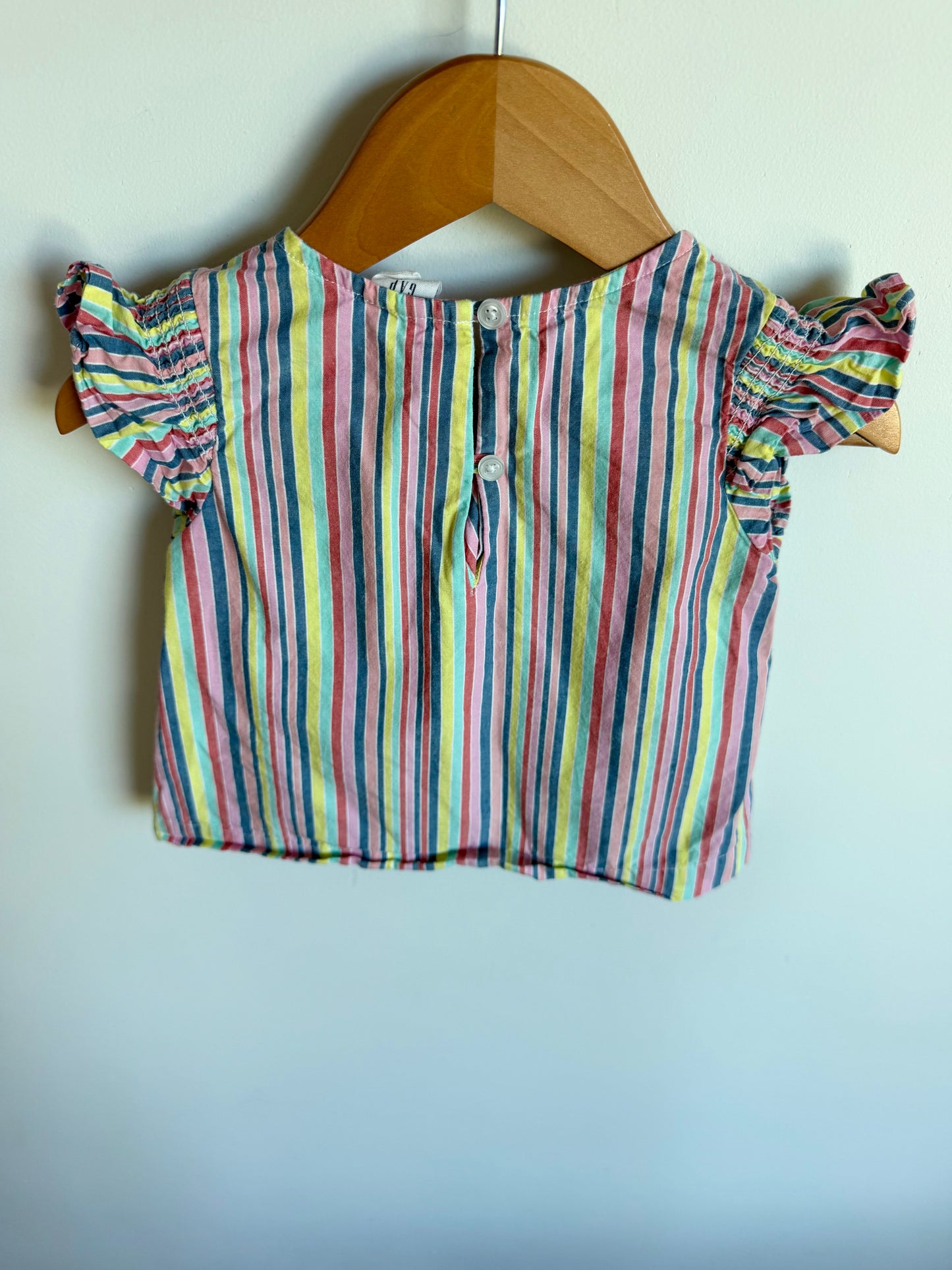 Vertical Stripe Colored Top / 24m