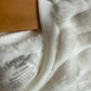 White Fuzzy Sweater / 3-6m