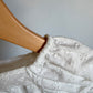 Eyelet White Button Top / 18m