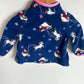 Fleece Unicorn Half Zip Sweater / 6m