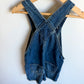 Gap Blue Denim Overall Shorts / 4T