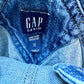 Gap Blue Denim Overall Shorts / 4T