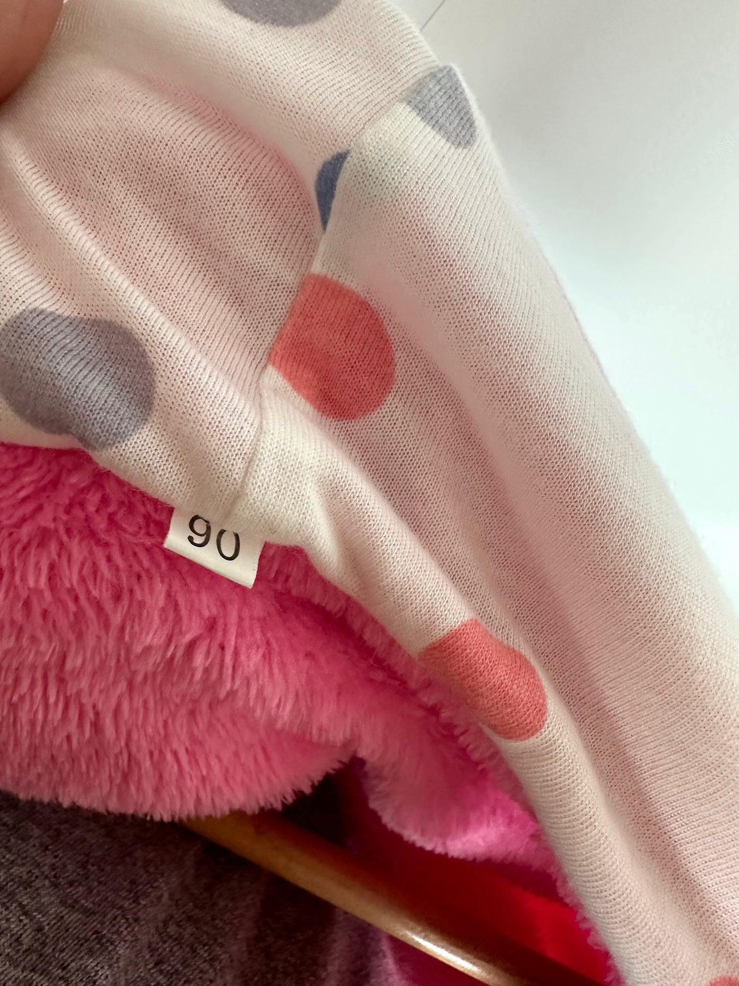 Minnie Mouse Fleece Hooded Robe / 12-24m