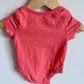 Coral Bodysuit with Pocket / 3-6m