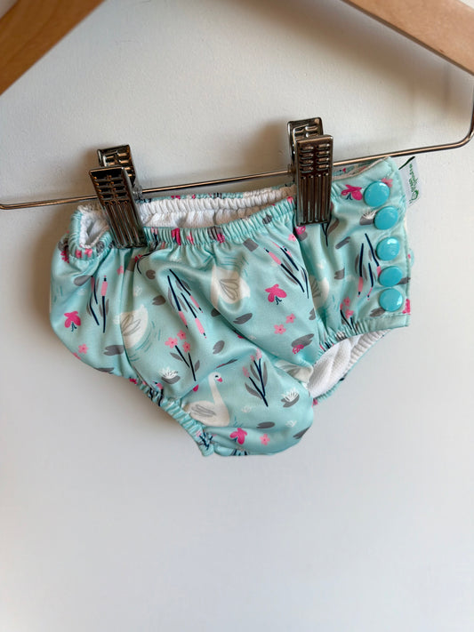 Swan Swim Diaper / 18m
