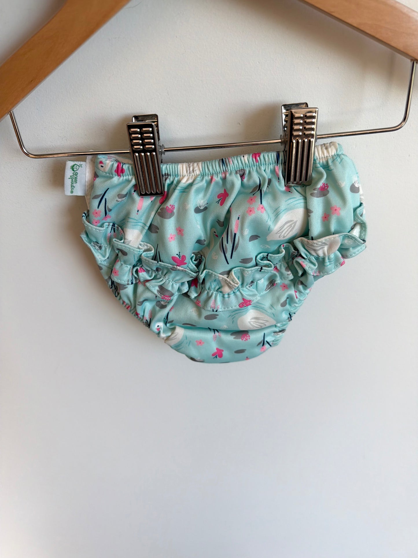 Swan Swim Diaper / 18m