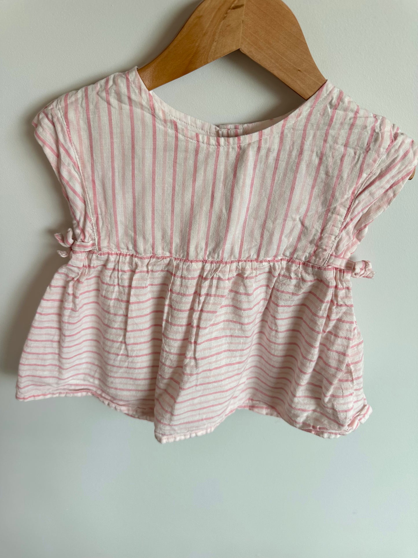 Pink Striped Top / 4T