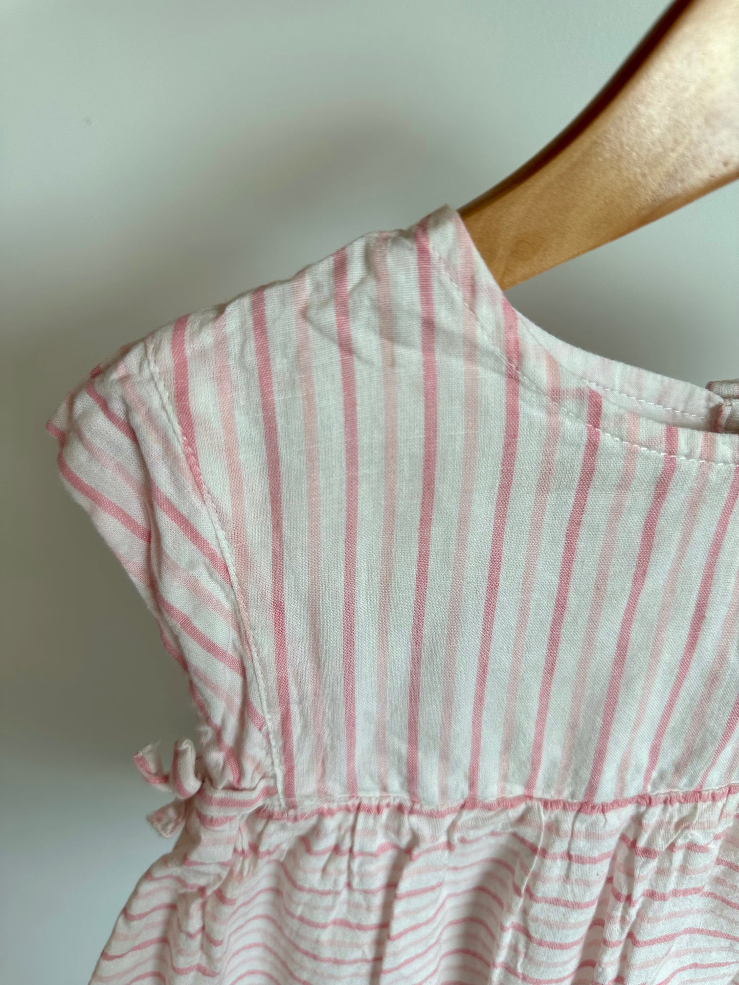 Pink Striped Top / 4T
