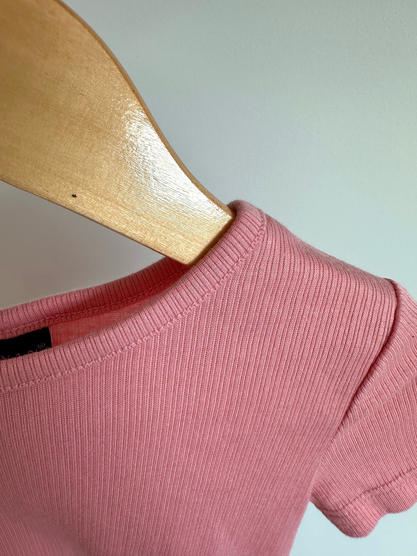 Pink Ruffle Tee / 4T