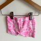 Pink + White Biker Shorts / 6-12m