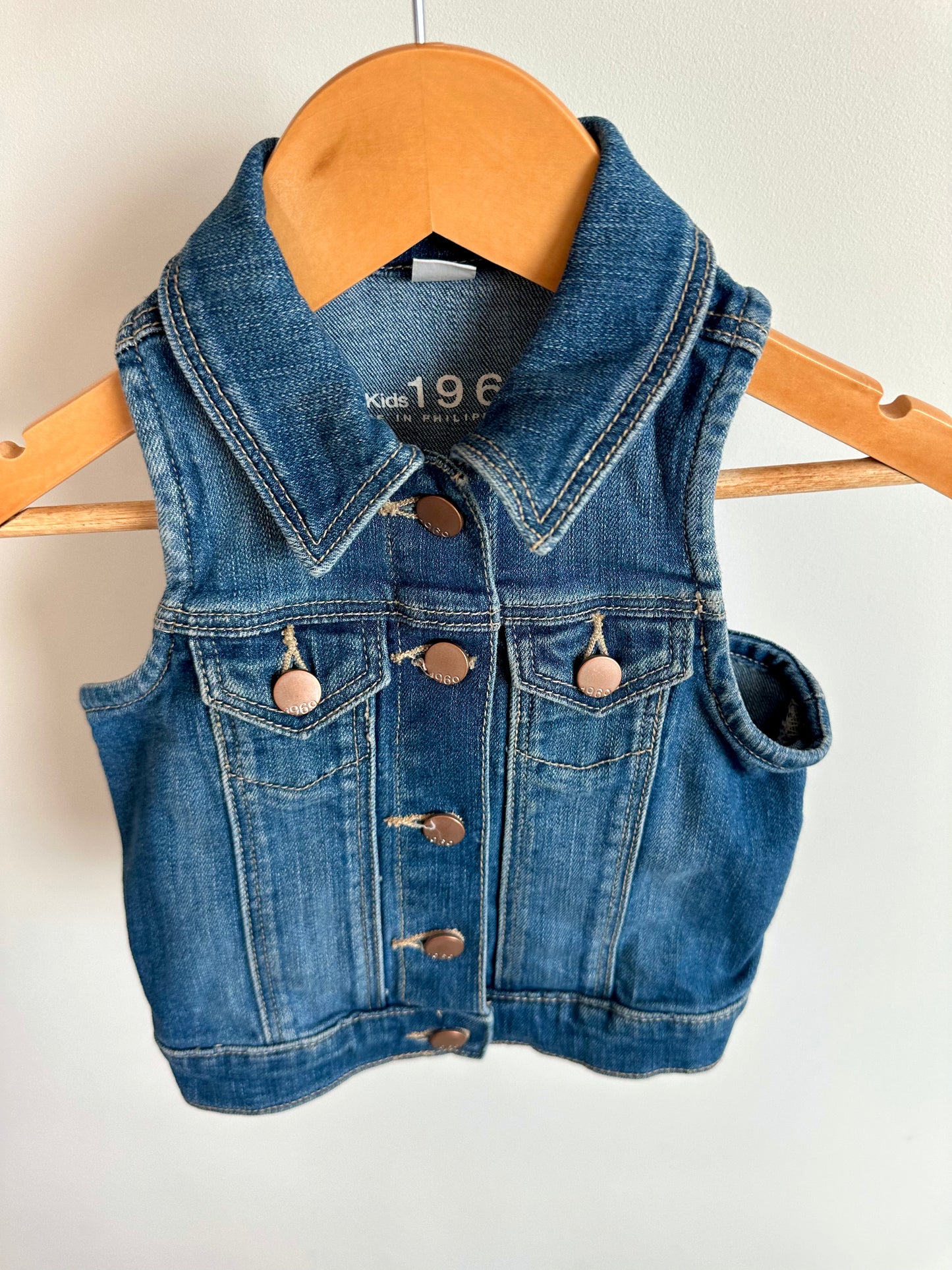 Gap Denim Vest / XS (4T)
