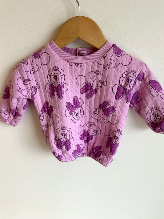 Mickey Purple Sweater / 9m