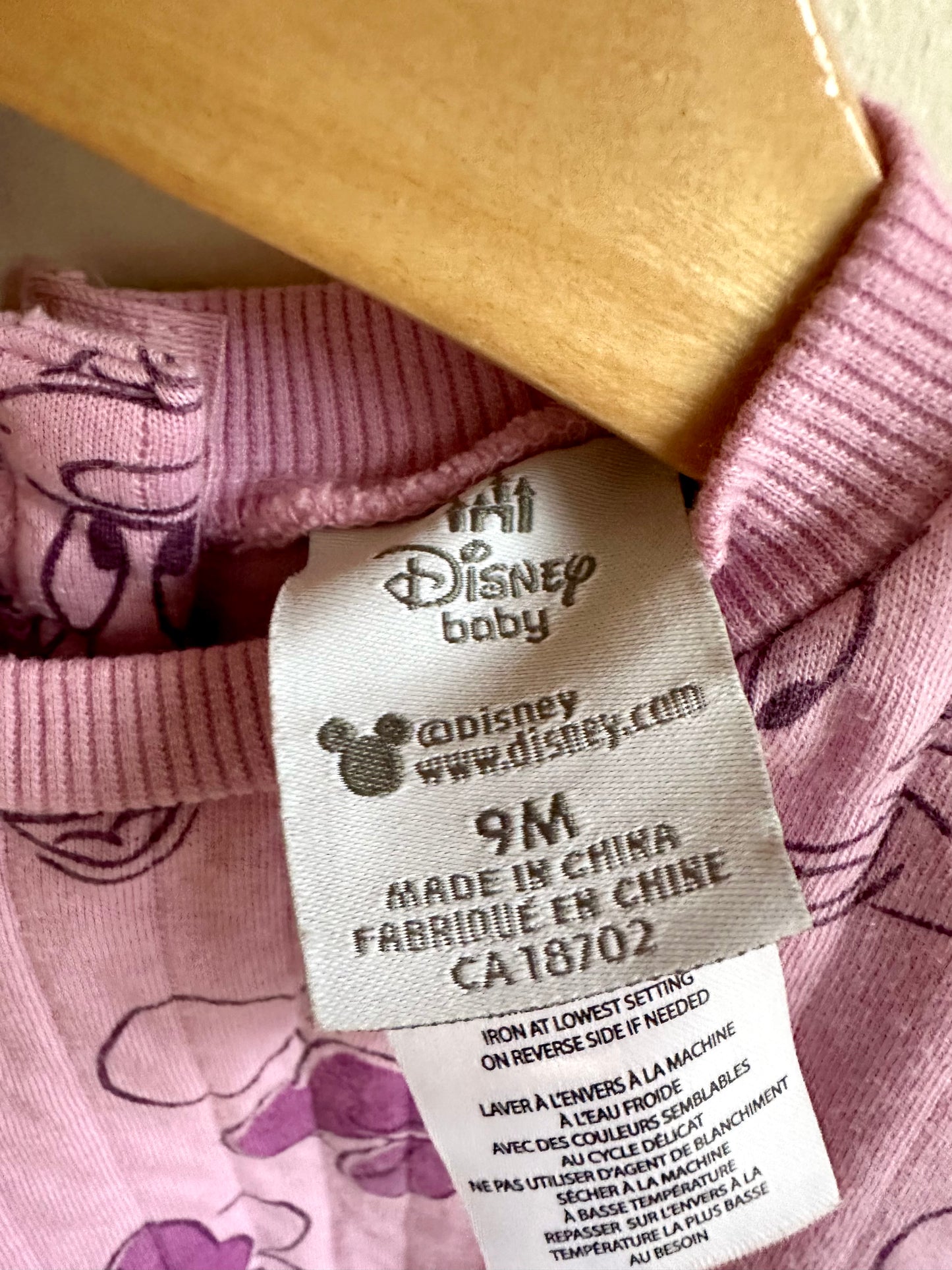 Mickey Purple Sweater / 9m