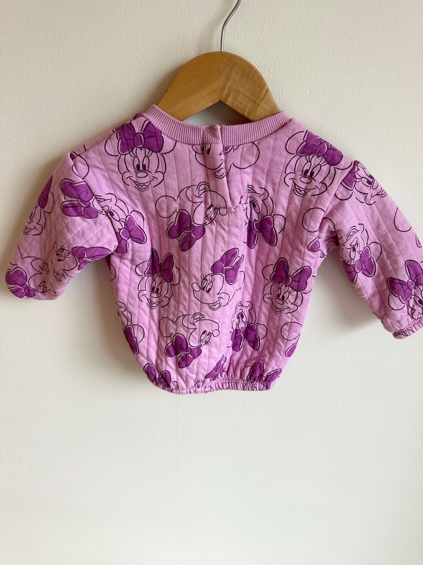 Mickey Purple Sweater / 9m