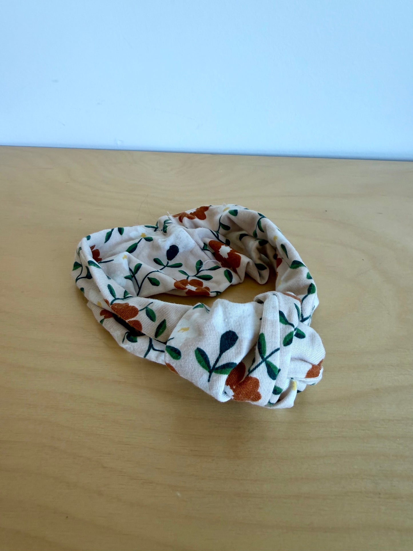 LouLou Lollipop Floral Knotted Headband / 18-24m?
