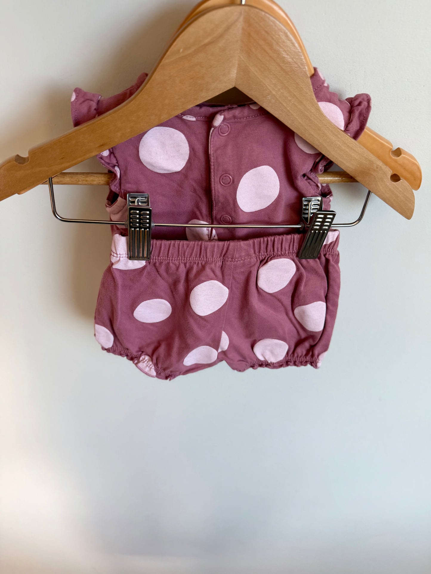 Maeve Polka Dot Top + Shorts Set / 6m