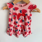 Strawberry Tiered Dress / 6-9m