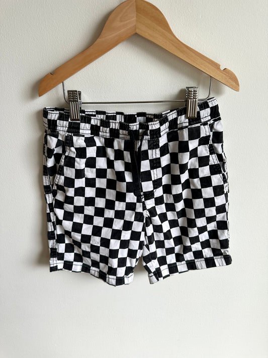West 49 Checkered Shorts / 7-8 years