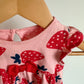Strawberry Tiered Dress / 6-9m