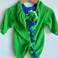 Green Dino Costume / 0-6m