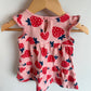 Strawberry Tiered Dress / 6-9m