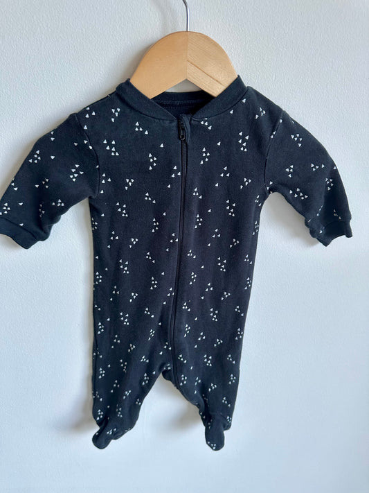 Black Triangle Sleeper / 0-3m