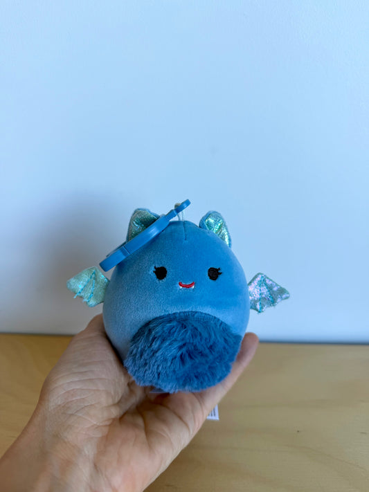 Squishmallows Blue Bat Stuffed Toy
