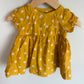 Gap Yellow Polka Dot Dress / 3-6m