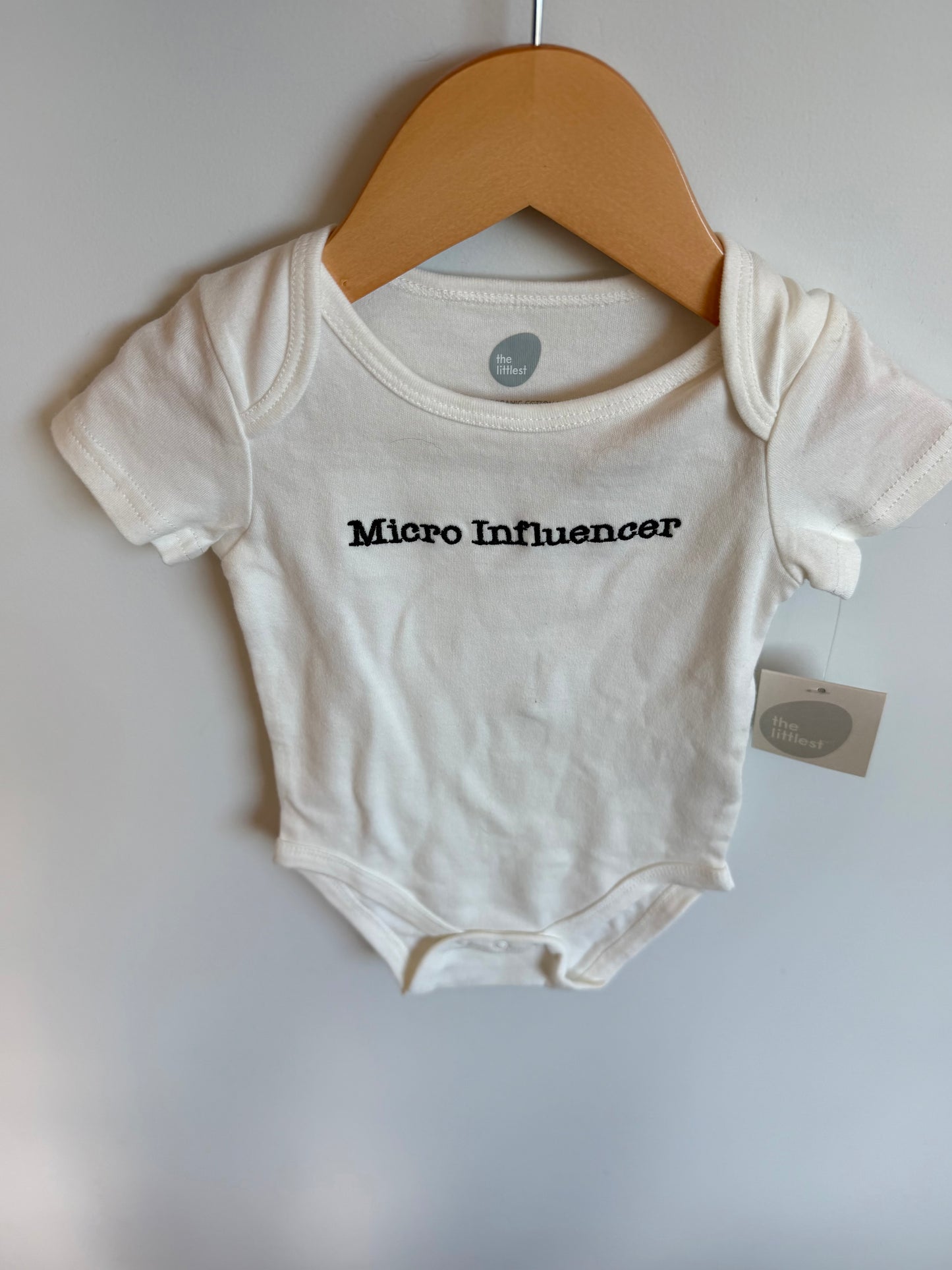 Micro Influencer Bodysuit (With tags) / 6-12m