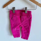 Corduroy Pink Pants / 0-3m