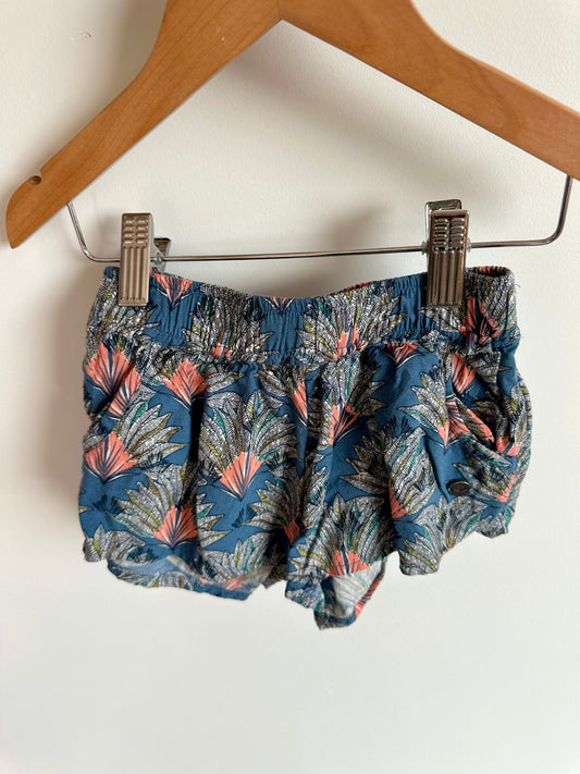 Roxy Blue Viscose Shorts / 2-3T