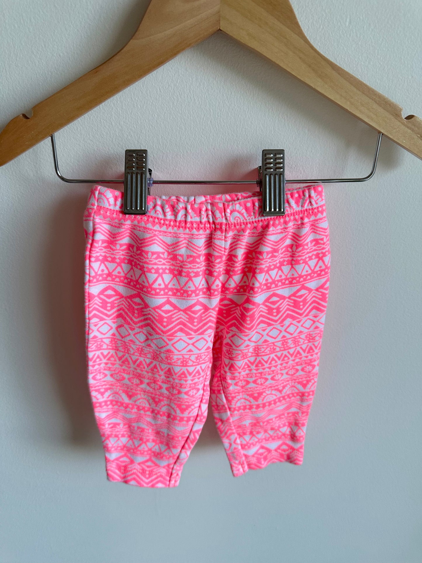 Pink Aztec Pants / 3m