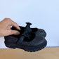 Sparkly Black Bow Shoes (PLAY) / Size 10 Toddler (No Shipping)
