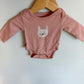 Tea Collection Bunny Bodysuit / 0-3m