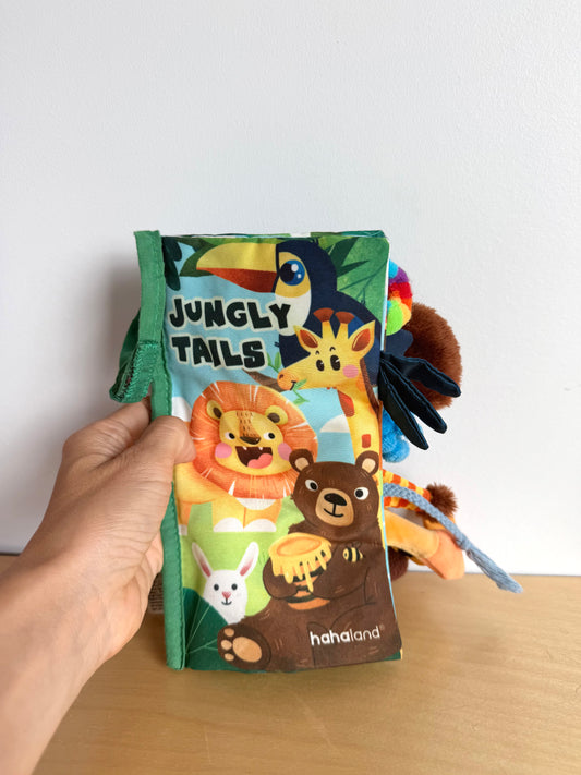 Jungly Tails Soft Book / 0-1 years