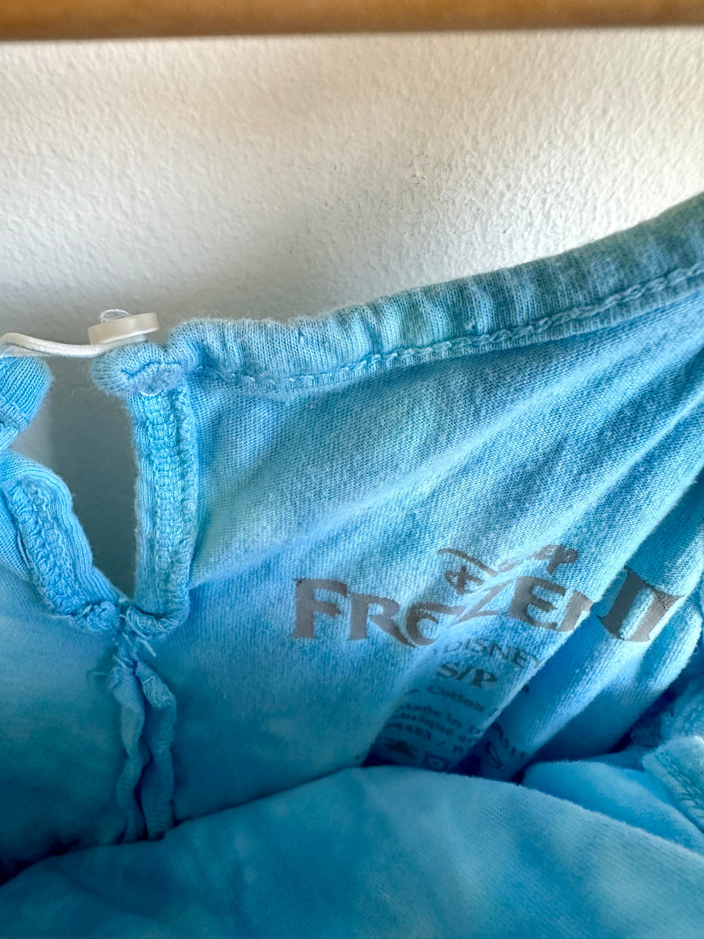 Blue Frozen Romper / 4-5 years