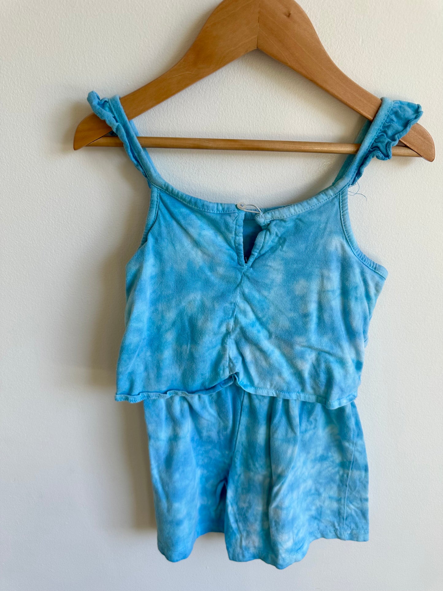 Blue Frozen Romper / 4-5 years