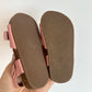 Pink Strap Sandals / 12-18m