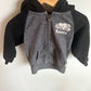 Roots Grey Zipper Hoodie / 2T