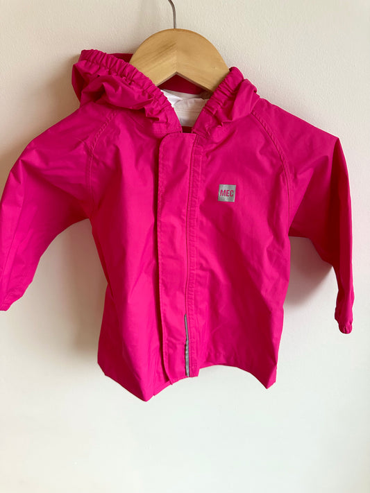 MEC Pink Rain Jacket / 12m