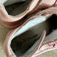 Pink Floral Leather Squeeks Shoe / Size 3 Toddler