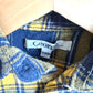 Navy + Yellow Plaid / 6-12m