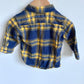 Navy + Yellow Plaid / 6-12m