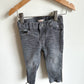 Grey Denim with Leg Zipper / 12m