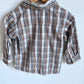 Brown + Blue Striped Top / 24m